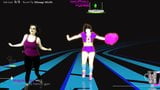 2girls1game dancing bouncing tits snapshot 2