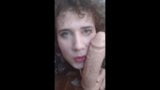 Anna Rios has full throat of thick white dick snapshot 18