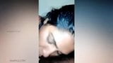 Шри-ланкийская сексуальная девушка делает минет с бойфрендом snapshot 7