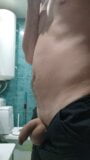 Morning handjob at bathroom snapshot 1