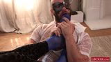 Foot fetish hunk Donnie Argento worships his bearded boss snapshot 7