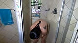 Mature MILF taking a shower snapshot 6