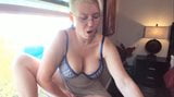 busty mature masturbating in the window snapshot 17