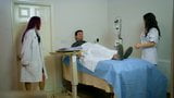 'Monique' and 'Nekane' hot lesbian sex in a doctor's office snapshot 2