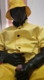 yellow rain gear and rubber boots snapshot 2