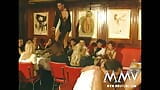 Hot slags fucking at dinner gangbang in classive movie snapshot 7