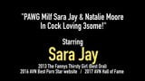 Pawg milf sara jay & natalie moore di ayam mencintai 3some! snapshot 1