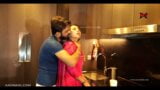 Hot Indian Bhabhi Getting Fucked In Kitchen & Bedroom snapshot 5