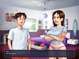 Summertime saga: stepsister wants her stepbrother to do a cam show with her ep 97 snapshot 6