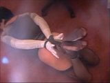 Me hogtied azotado y dejado escapar y masturbarme ... x snapshot 10