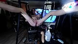 LizzyYum november 2023 amber wand quickie 5 (hangman) Post Op Orgasm Pussy Masturbation Teasing snapshot 9