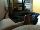 Jerking off and cumming in my dorm again. snapshot 3