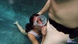 Rachel Rivers - maskierter Unterwasser-Sex snapshot 6