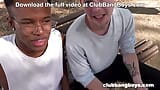 BBC Gay Twink FINALLY gets a Big White Cock for ClubBangBoys snapshot 7