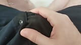 Piss Play and a Huge Cumshot Through Boxers POV snapshot 6