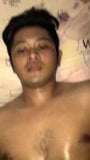 Gay Sex : Riski Indonesian gay sex with Feces stick on dick snapshot 6