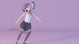 Tanz-Videospiel Genshen des Anime 3d snapshot 5