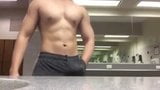 asian hunk JO in public restroom (37'') snapshot 1