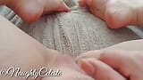 Fingering in close up with intense orgasm on the bed snapshot 17