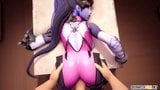 Overwatch gatas recebem garganta profunda e sexo snapshot 16