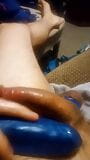 Usando il dildo con lubrificante fatto in casa snapshot 4