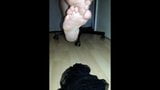 step mom barefeet after smelly pantyhose snapshot 2