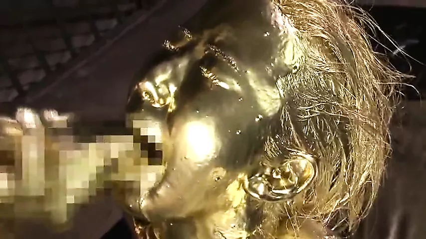 Gold Bodypaint: Japanese Porn | xHamster