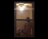 Naked at the window jacking off snapshot 8