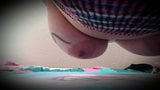 Dangling heavy hangers, intimate look at tattooed bbw artist snapshot 10