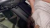 Public sex in the parking lot of my house, what a wet vagina! snapshot 20