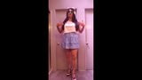 What To Do With An Old Pink Satiny Nightgown Outfit Video snapshot 14