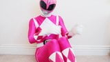 Pink Ranger masturbiert wieder! snapshot 2