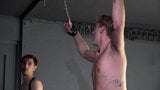 Giovane ragazzo biondo bondage catturato dopo un collegamento senza preservativo snapshot 14