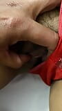 Ragazza indiana desi scopa con ragazzo in mutandine rosse. Viral Mms Video snapshot 8