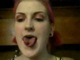 Split tongue Girl snapshot 1