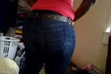 My Friend Trying On Her New Jeans snapshot 9