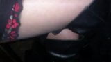 Geile Nylons und Pussy fingern in der Bar snapshot 2