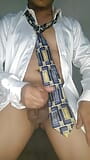 Satin shirt and tie cum snapshot 10