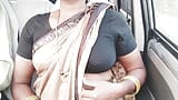 パート1、インドの売春婦のカーセックス、テルグ語の淫語。 snapshot 6