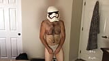 Stormtrooper Tries On Panties Striptease snapshot 6