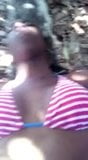 Grenadian girl taking big dick in the bush snapshot 3