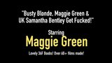 Busty Blonde, Maggie Green & UK Samantha Bentley Get Fucked! snapshot 1