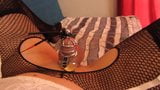 Electro stimulation in chastity cage for FemBBWDom snapshot 4