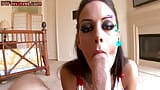 Sensacional MILF mostra habilidades de fudendo peitos em pau grande em POV snapshot 9