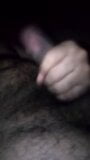 Cumshot on hairy belly snapshot 2