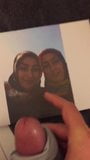 Cum tribute on turkish hijab photo mother and daughter snapshot 3