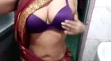 Indian sexy Miya masturbates her wet pussy at home snapshot 2