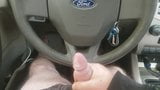 Jacking off di mobil memakai celana dalam snapshot 9