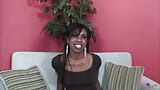 This ebony cutie wants to make her debut with an amazing BBC handjob and blowjob snapshot 1