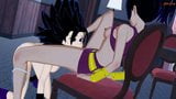 Caulifla и Kale по очереди лижут киску - Dragon Ball snapshot 6